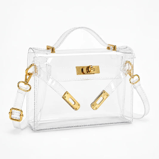 LuCentra – Clear 3-Way Carry Handbag