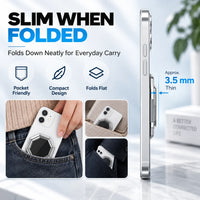 VeloPivot – 360° Rotating Foldable Phone Ring Stand