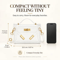 LuCentra – Clear 3-Way Carry Handbag