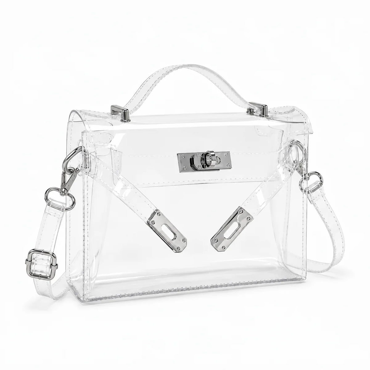 LuCentra – Clear 3-Way Carry Handbag