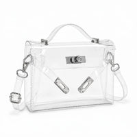 LuCentra – Clear 3-Way Carry Handbag