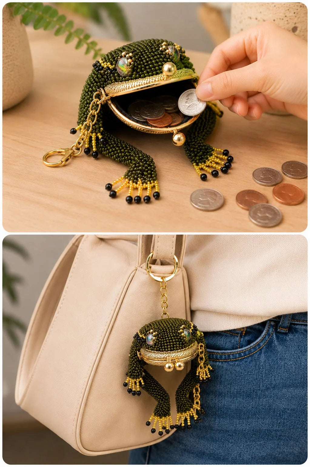 LilyPocket – Frog Accessory Pouch