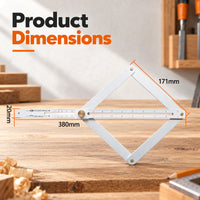 AngleCraft – Adjustable Corner Angle Finder & Miter Tool