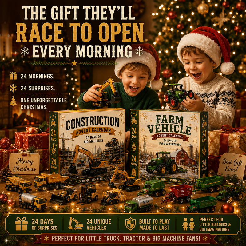 WonderWheels – 24-Day Vehicle Christmas Calendar