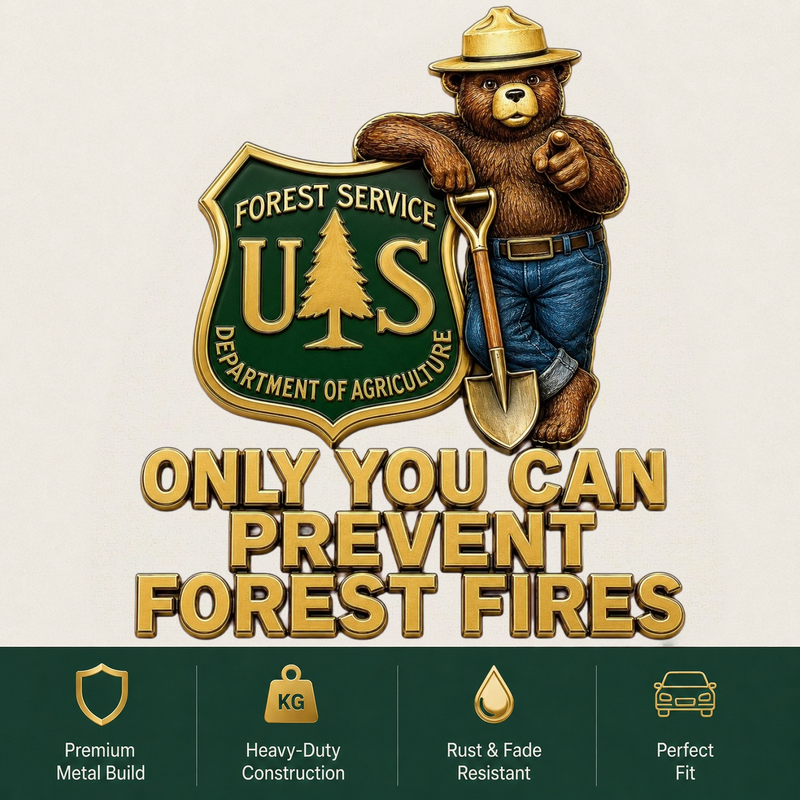 WildHonor  – Wildfire Prevention Metal Emblem