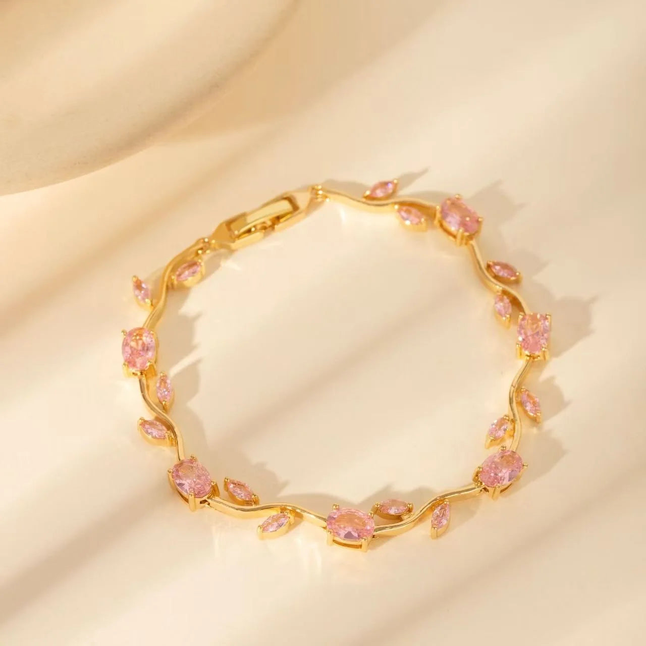 BloomVine – Delicate Rose Bracelet