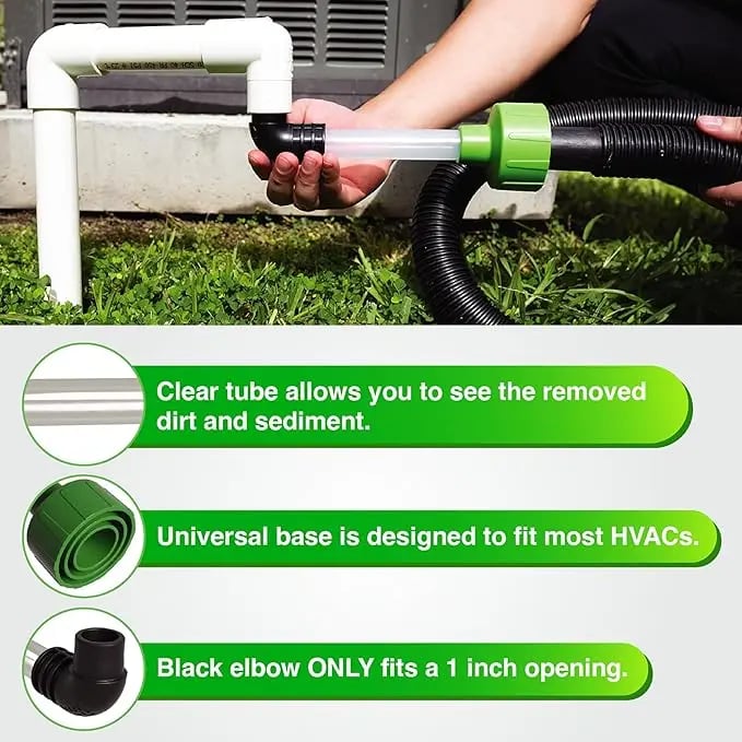 DrainMaster – AC Drain Line Cleaner Adapter
