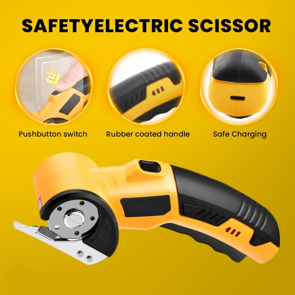 Cordless Electric Scissors - Pink