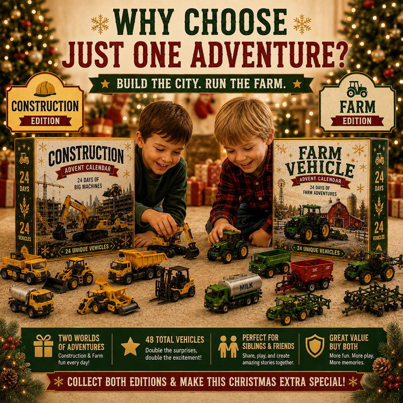 WonderWheels – 24-Day Vehicle Christmas Calendar