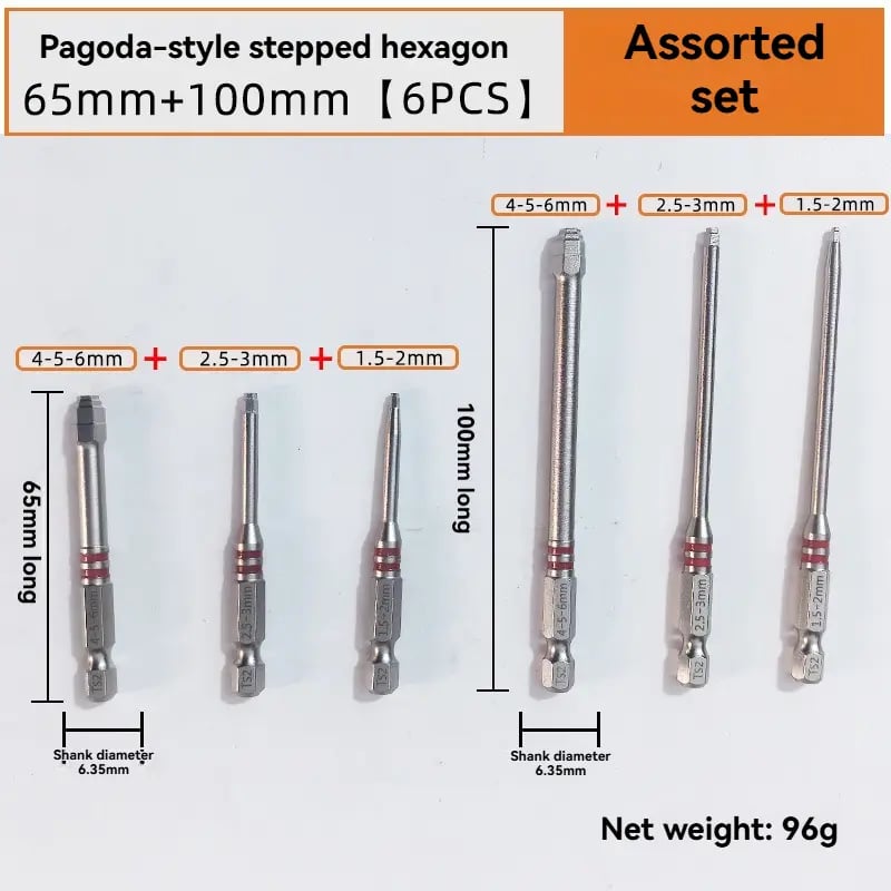 HexMaster – Professional Multi Size Screwdriver Bit Set