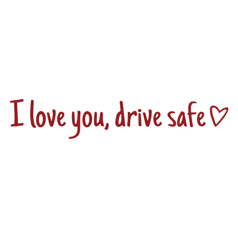 HeartSignal – I Love You Drive Safely Sticker Set