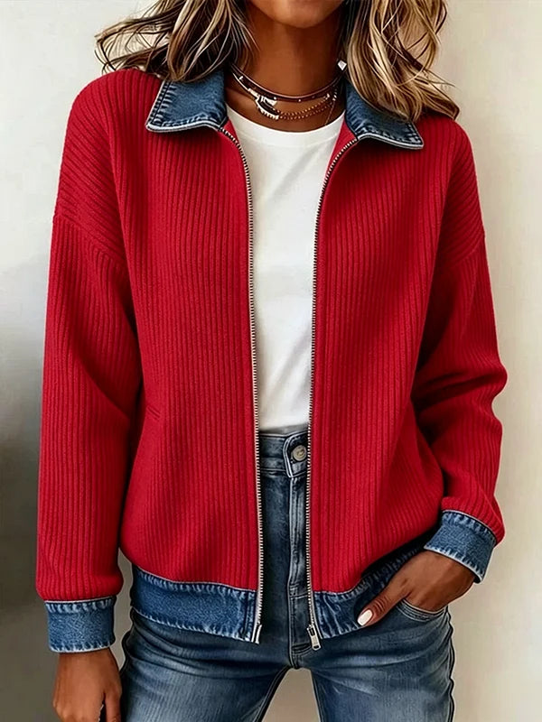 ComfyCove – Everyday Textured Knit Jacket