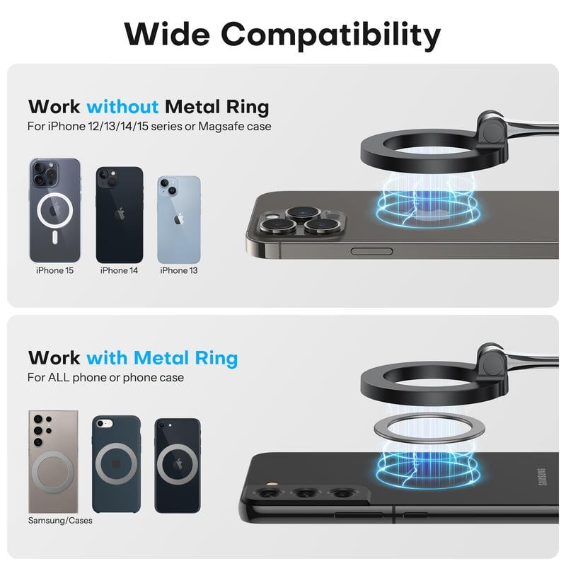 Magnetic Phone Holder for Travel