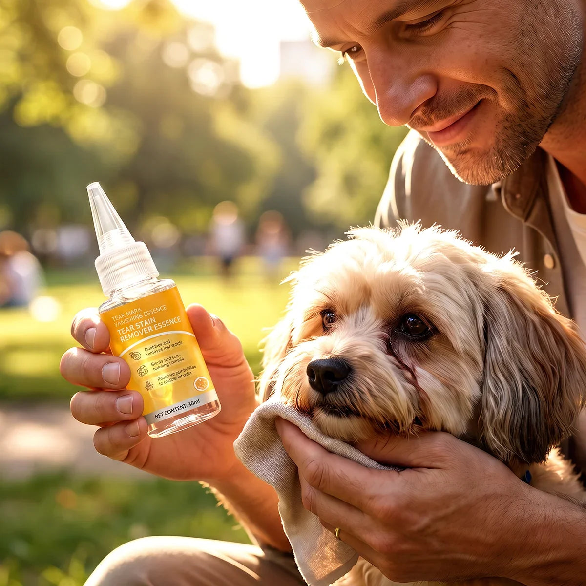PawLumi – Gentle Pet Eye Stain Remover Drops