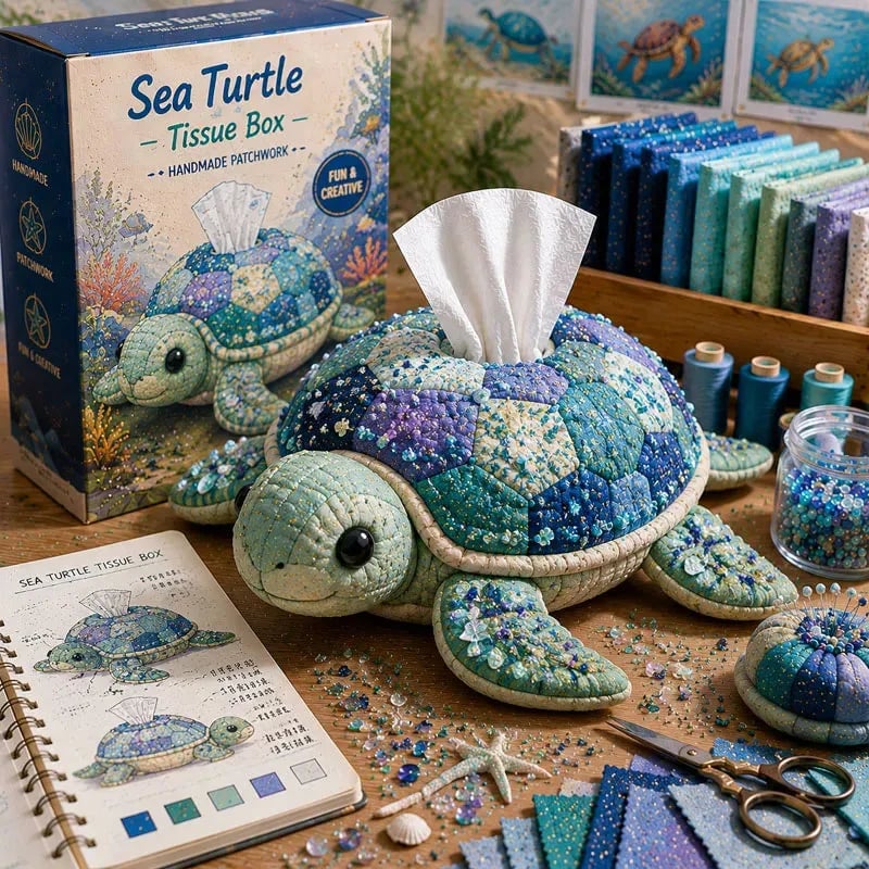 CozyCritters – Premium DIY Animal Tissue Box Kit