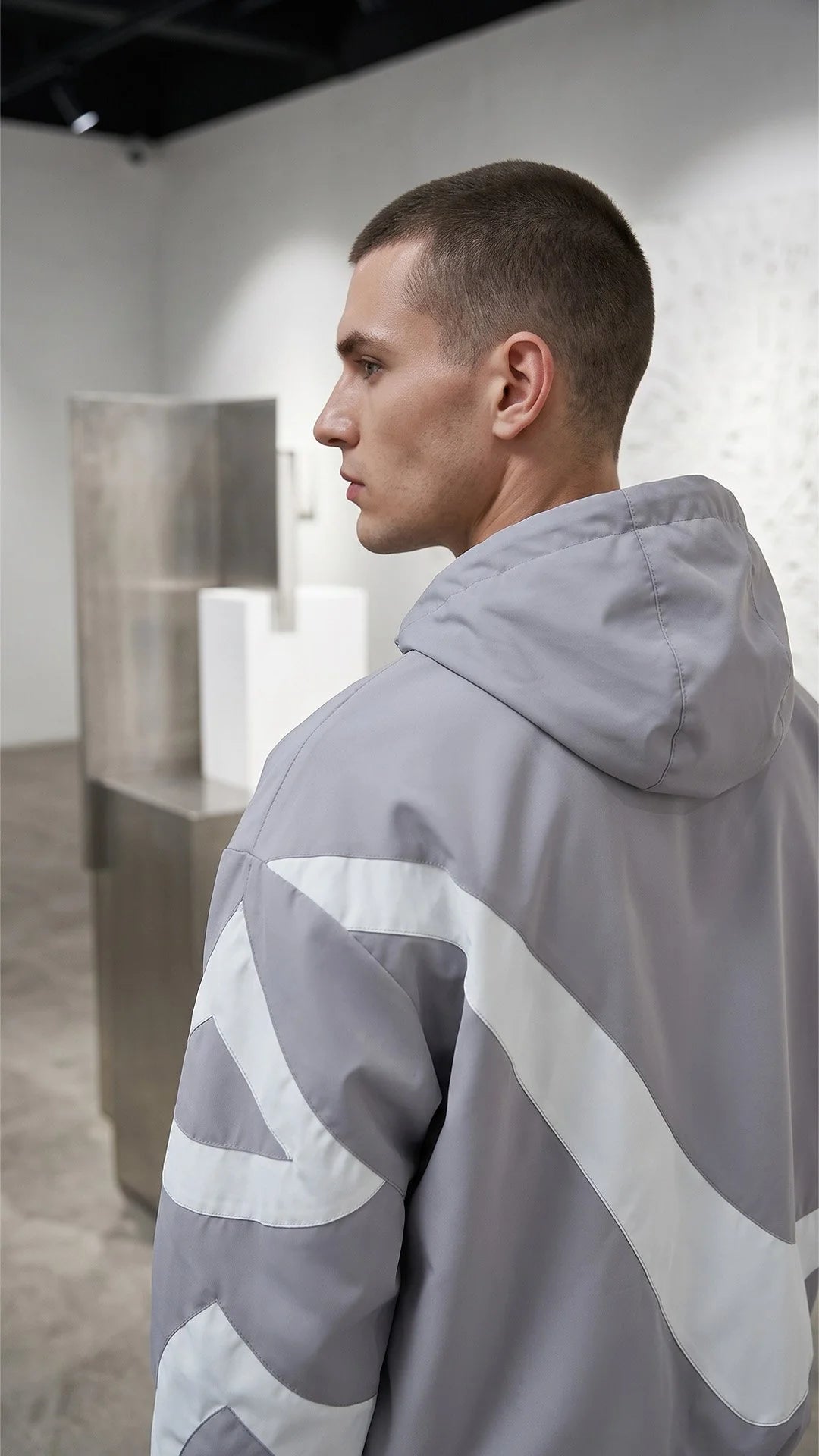 FluxGuard – Futuristic Urban Performance Windbreaker