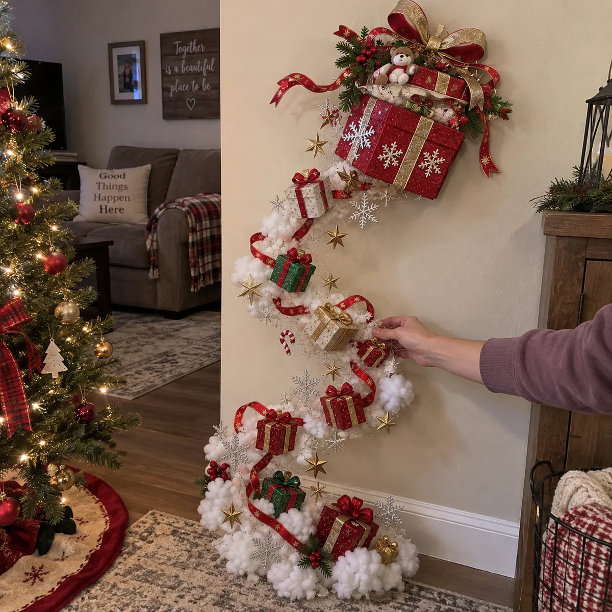 GlowHaven – Christmas Magic Trail Wall Light