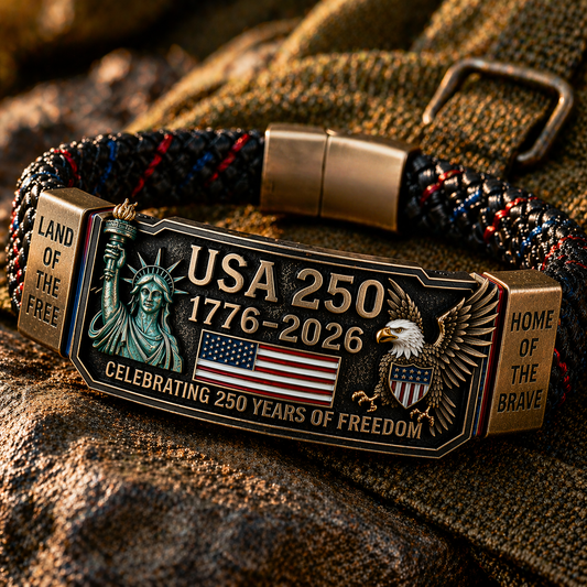 🏆Last Day Promo: 49% OFF - USA 250™ Freedom Legacy Bracelet (1776–2026) -✈️ BUY 2 FREE SHIPPING