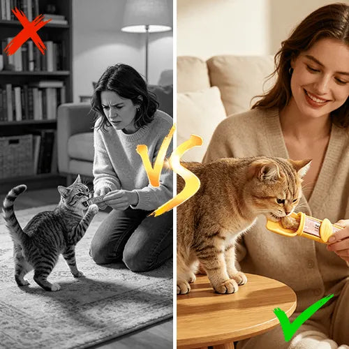 KittyLick – Mess-Free Cat Treat Squeeze Spoon