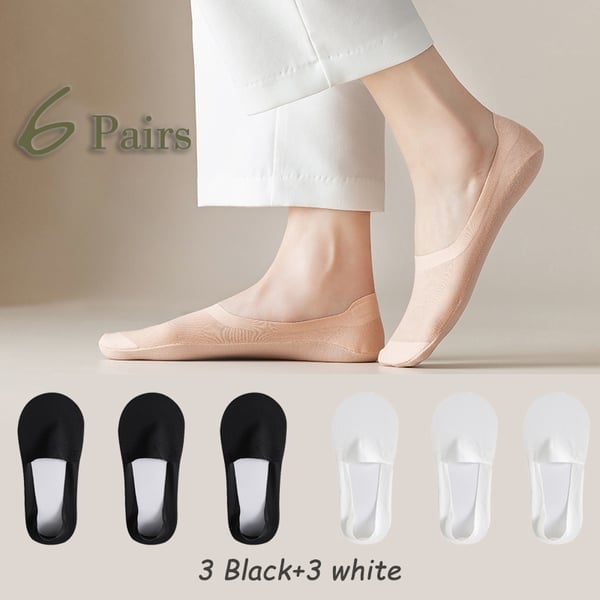 BareStep – Thin No Show Socks