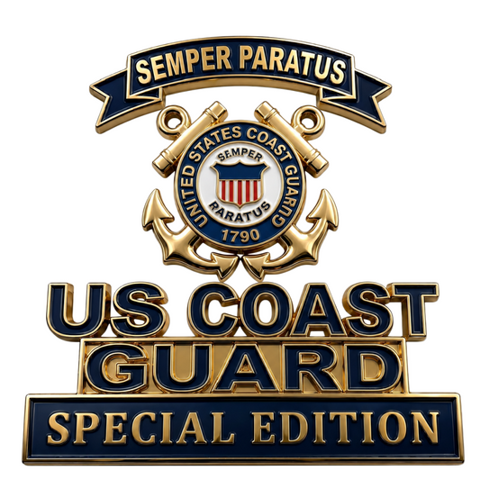 🇺🇸 Last Day Promo: 49% OFF 🎖️-US Coast Guard Semper Paratus Car Emblem Metal Badge - ✈️Buy 2 Free Shipping Today!