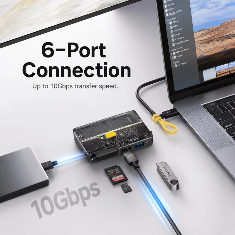 FrostDock – Active Compact  Cooling USB-C SSD Hub
