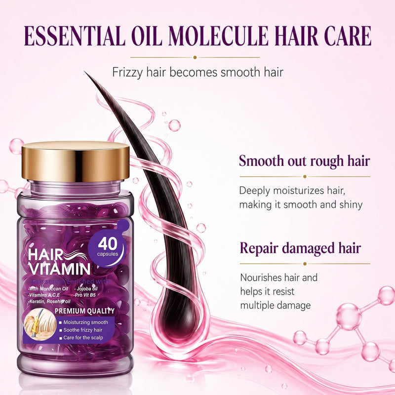 HairLuxe – Intensive Hair Smoothing Treatment Capsules
