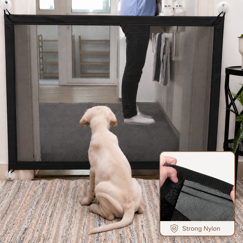 PawBarrier – Lightweight Woven Pet Safety Gate