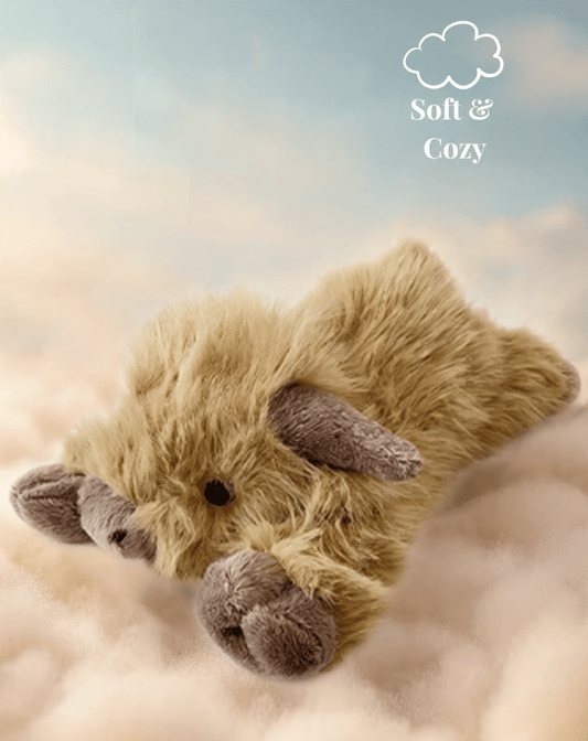 ⏰⏰Final day super discount price🔥-Cute Cartoon Highland Cow Cuddly Toy