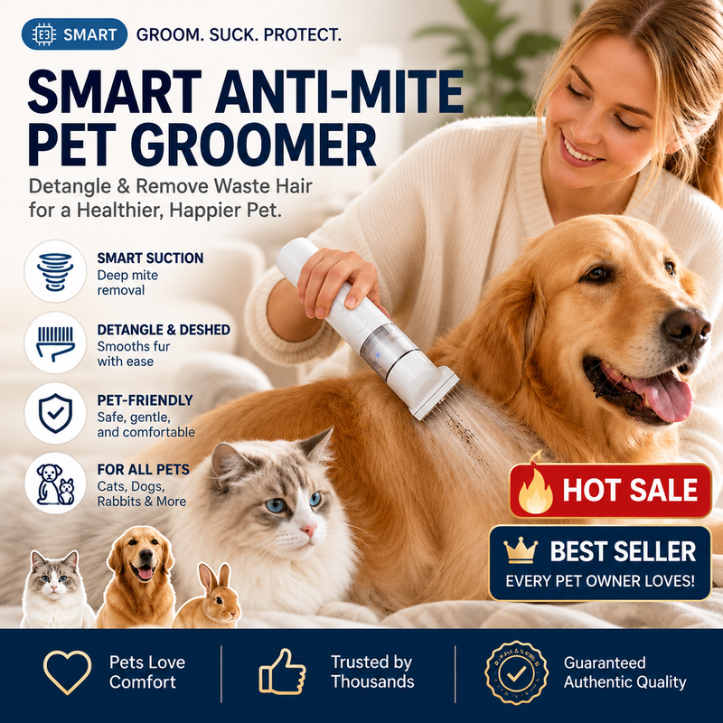 PawVanta – Electric Pet Grooming & Flea Removal Comb