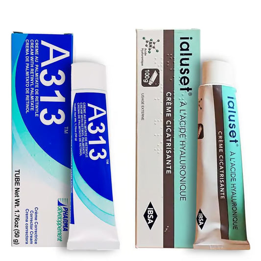 Last Day Sale A313 + Ialuset Duo – Collagen-Boosting Retinol + Deep-Hydrating Hyaluronic Acid for Smooth, Youthful Skin 🌿💧