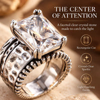 VelvetGleam – Vintage-Inspired Statement Ring