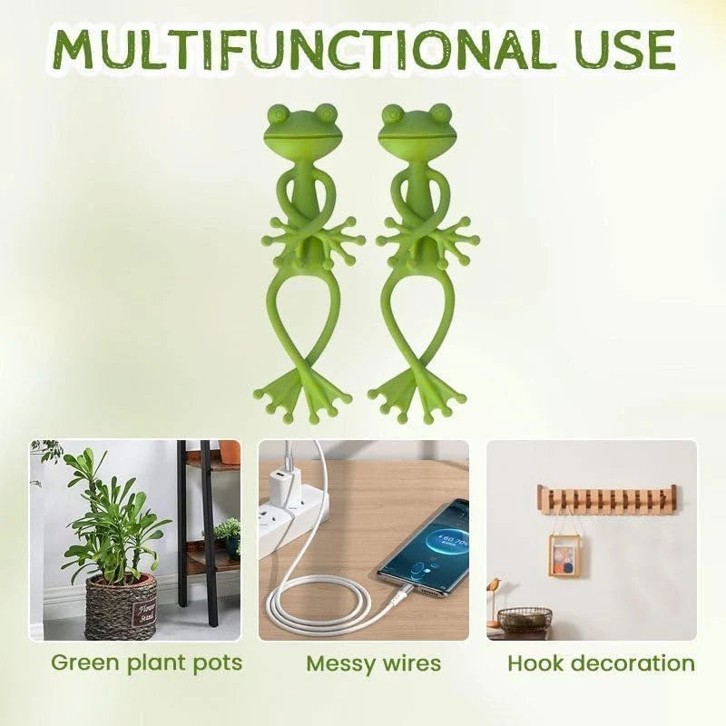 GardenGuard – Decorative Plant Support Frogs