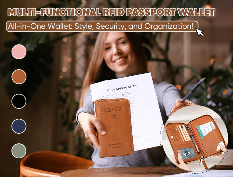 VoyagerElite - RFID Travel Companion Wallet
