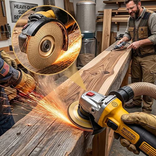 TimberRift – Tungsten Carbide Wood Shaping Wheel