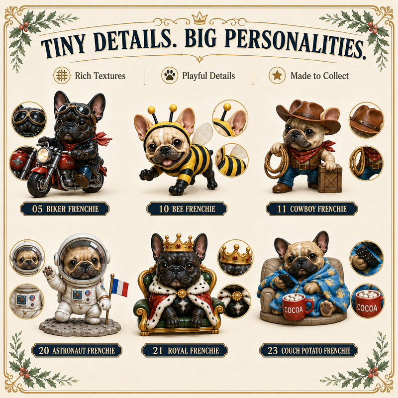 FrenchieJoy – 24-Day French Bulldog Advent Calendar
