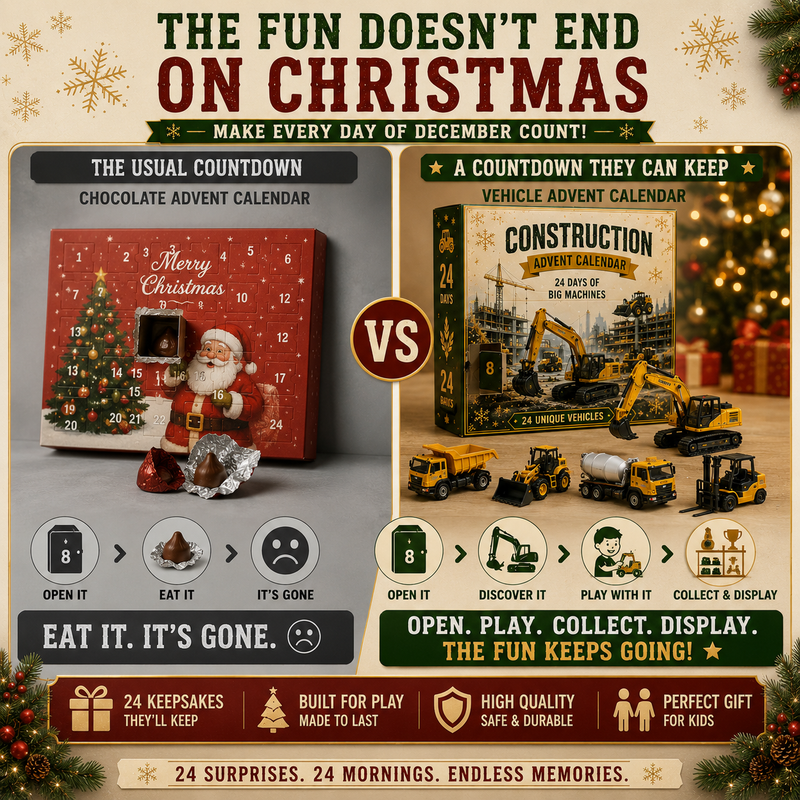 WonderWheels – 24-Day Vehicle Christmas Calendar