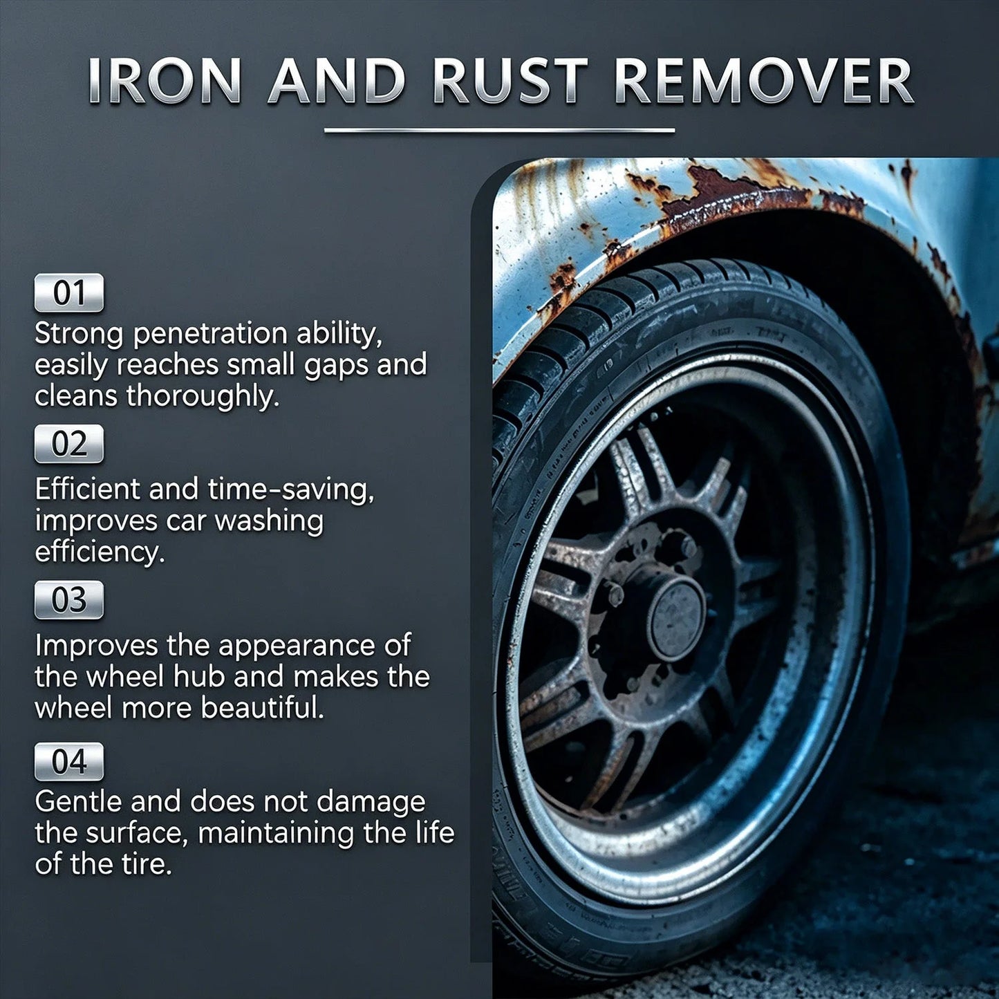 MetalRevive – Advanced Rust & Corrosion Cleaner