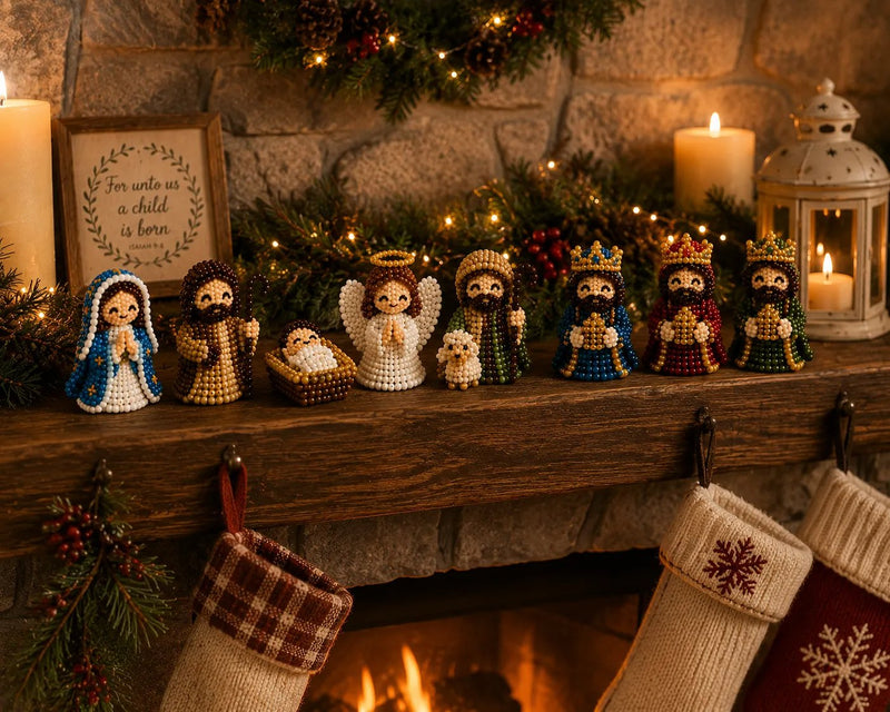 GraceMakers – Christmas Nativity DIY Craft Set
