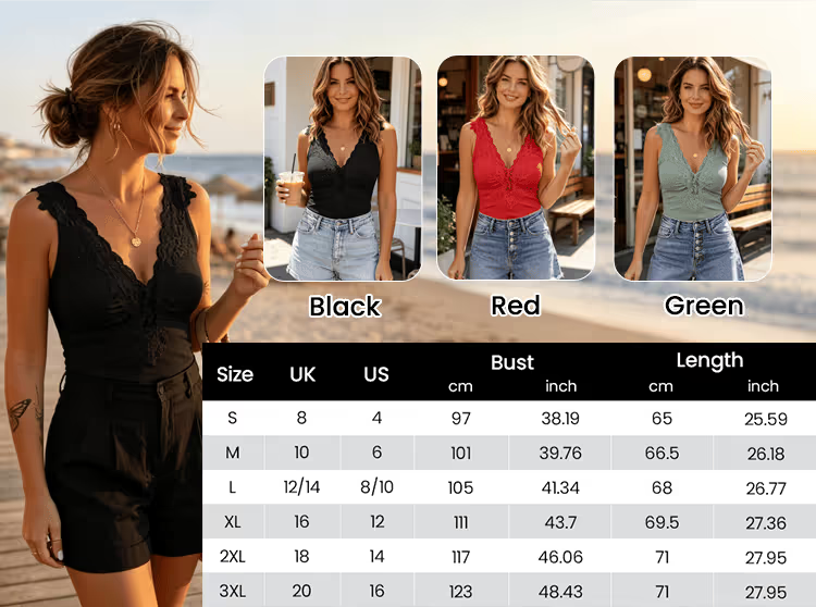 ModaFlow – Women's Modern V-Neck Tank Top