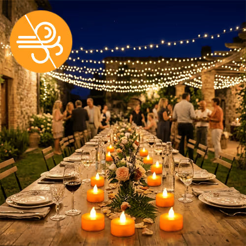 GlowLume – Battery-Powered LED Candle Light