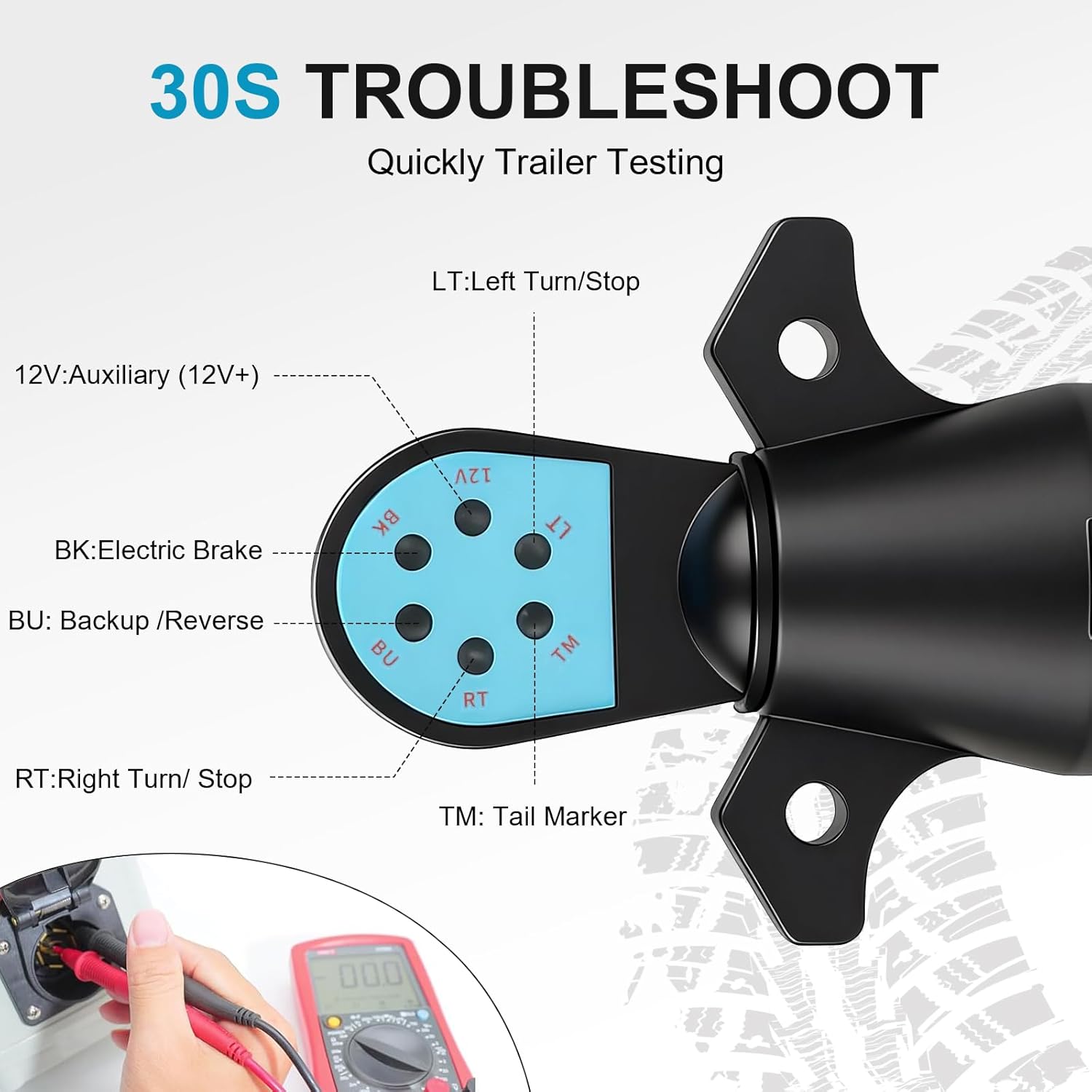 VoltVerify | 7-Pin Trailer Light Tester