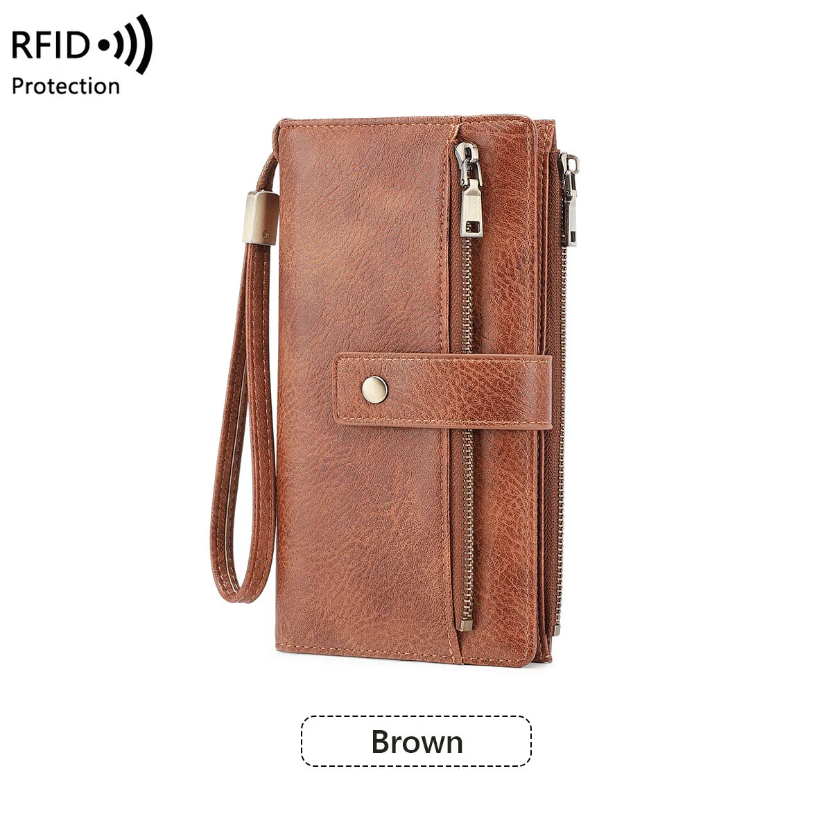 EleGanza – Women’s RFID Blocking Long Wallet Clutch