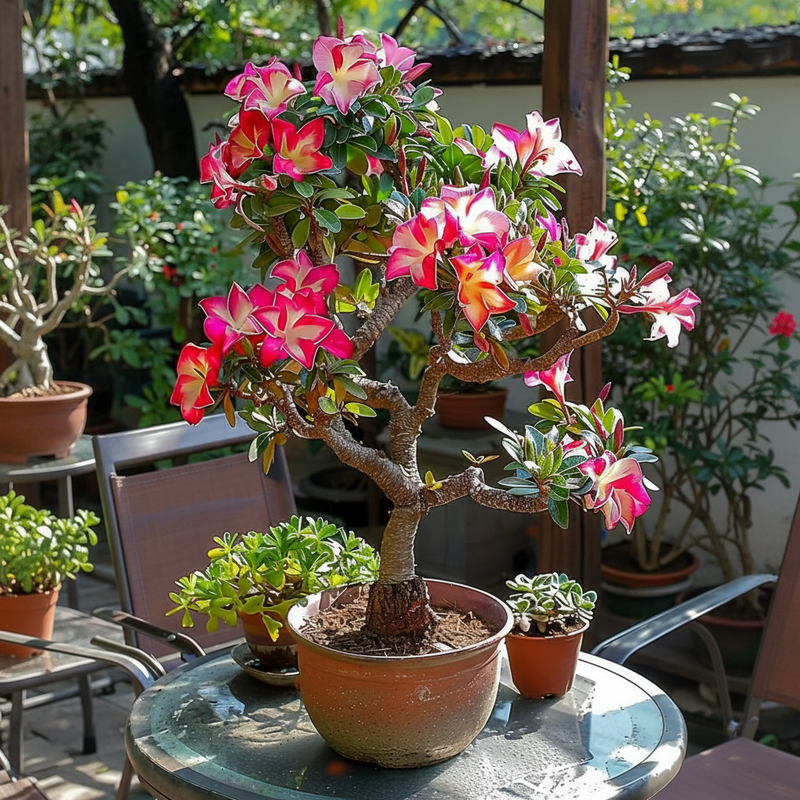 FloraOasis – Premium Desert Rose Plant Seeds