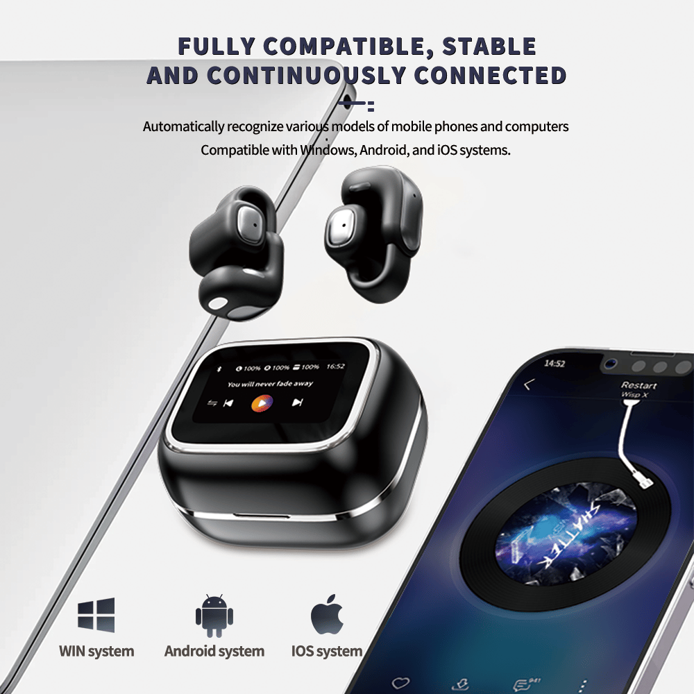 XF28 Clip-on Open Ear Translation Wireless Earbuds