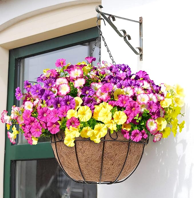 BloomHaven – Vibrant Morning Glory Garden Décor