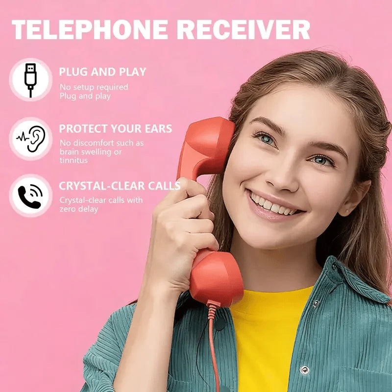 CallOra – Retro Type-C Telephone Handset