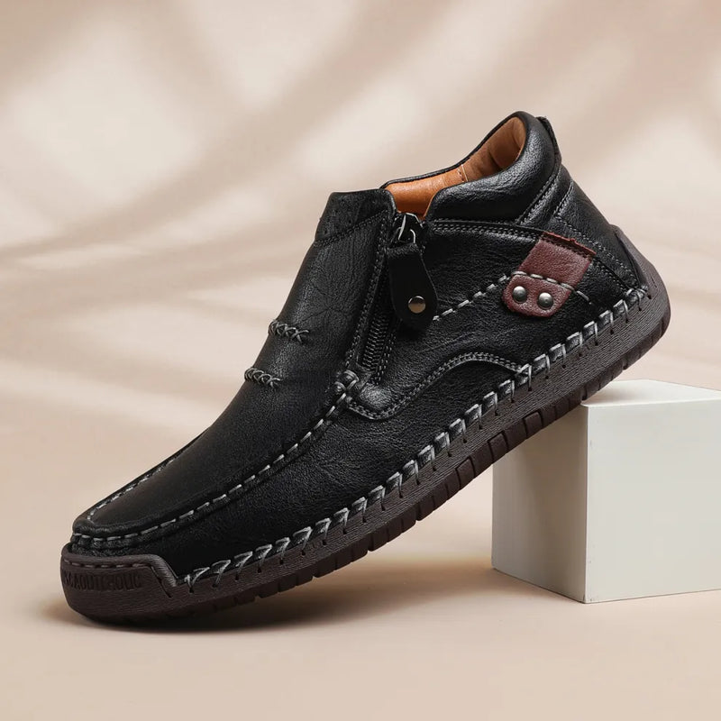 TimberCraft – Classic Genuine Leather Comfort Boots