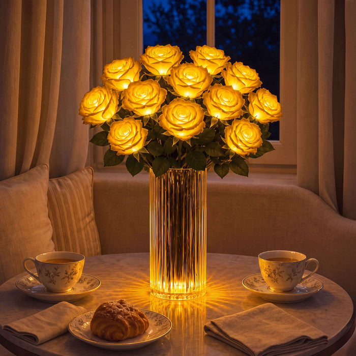 EverBloom – Elegant Glowing Rose Decoration