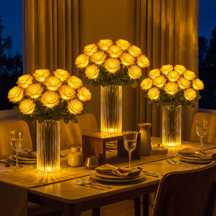EverBloom – Elegant Glowing Rose Decoration